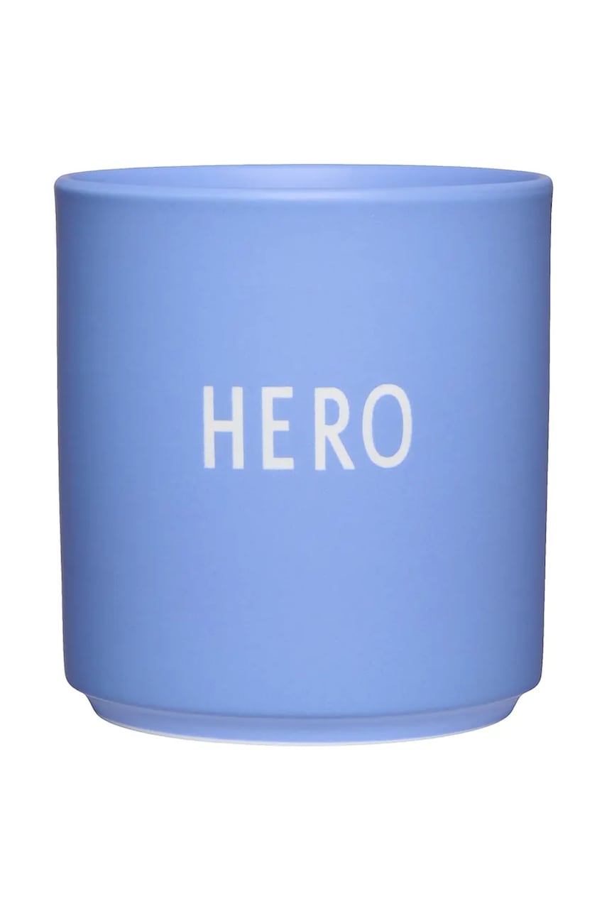 Levně Hrnek Design Letters Favourite Cup 250 ml modrá barva