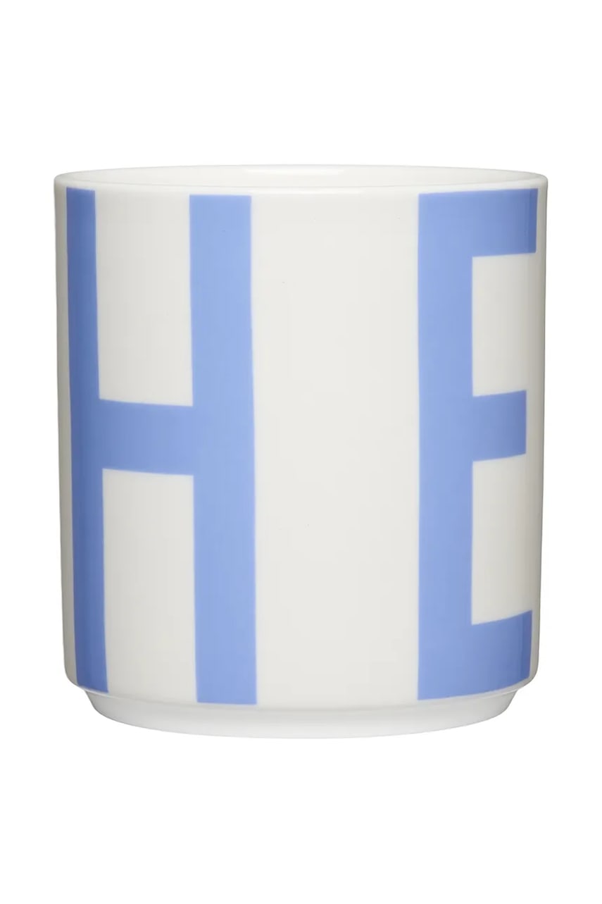 Levně Hrnek Design Letters Vintage ABC 250 ml modrá barva
