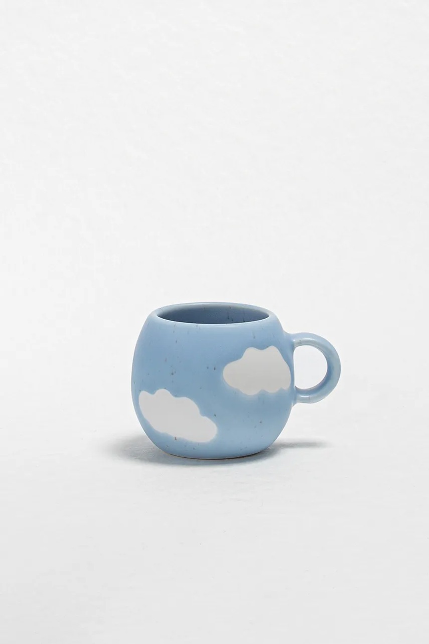 Σετ φλιτζάνια Egg Back Home 90 ml 6-pack χρώμα: μπλε φωτογραφία