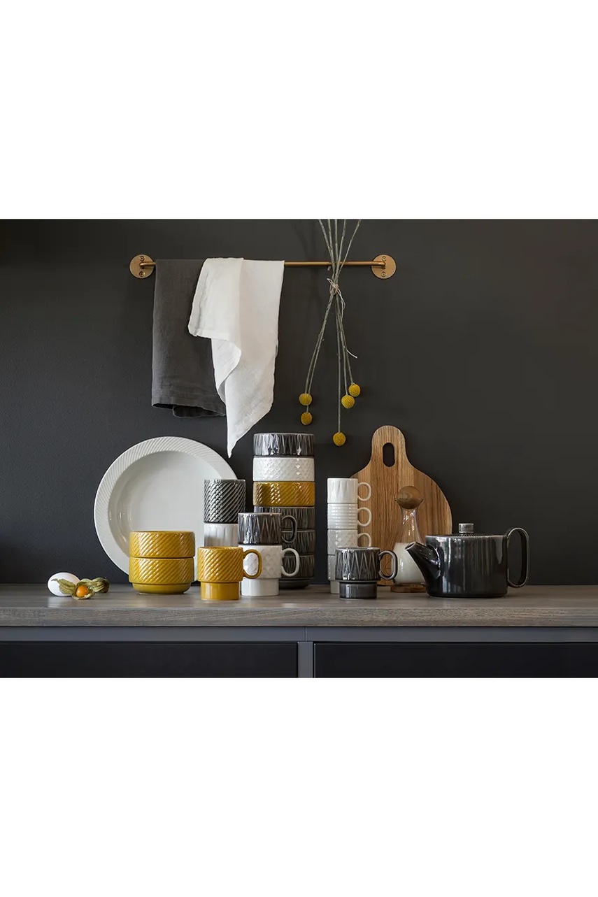 Σετ φλιτζάνια Sagaform Coffee & More 100 ml 4-pack χρώμα: άσπρο φωτογραφία