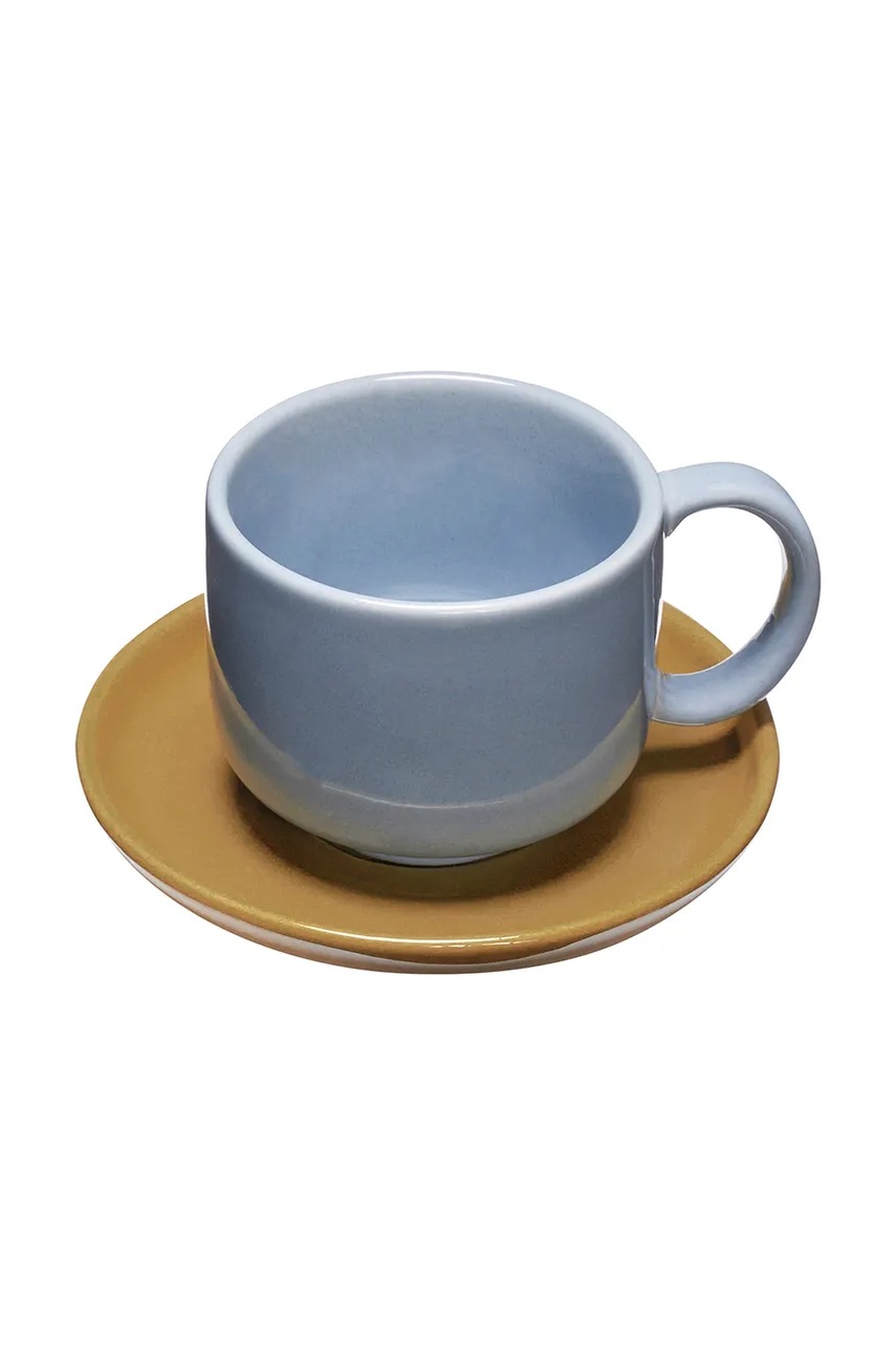 Φλιτζάνι και πιατάκι Hübsch Amare 200 ml φωτογραφία