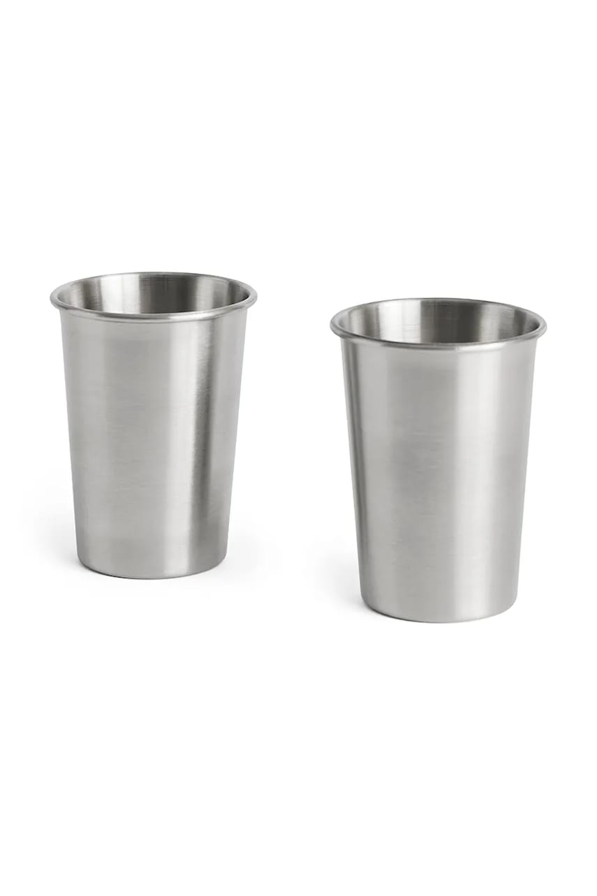 E-shop HAY sada hrnků z nerezové oceli 11 x 8,6 x 8,6 cm