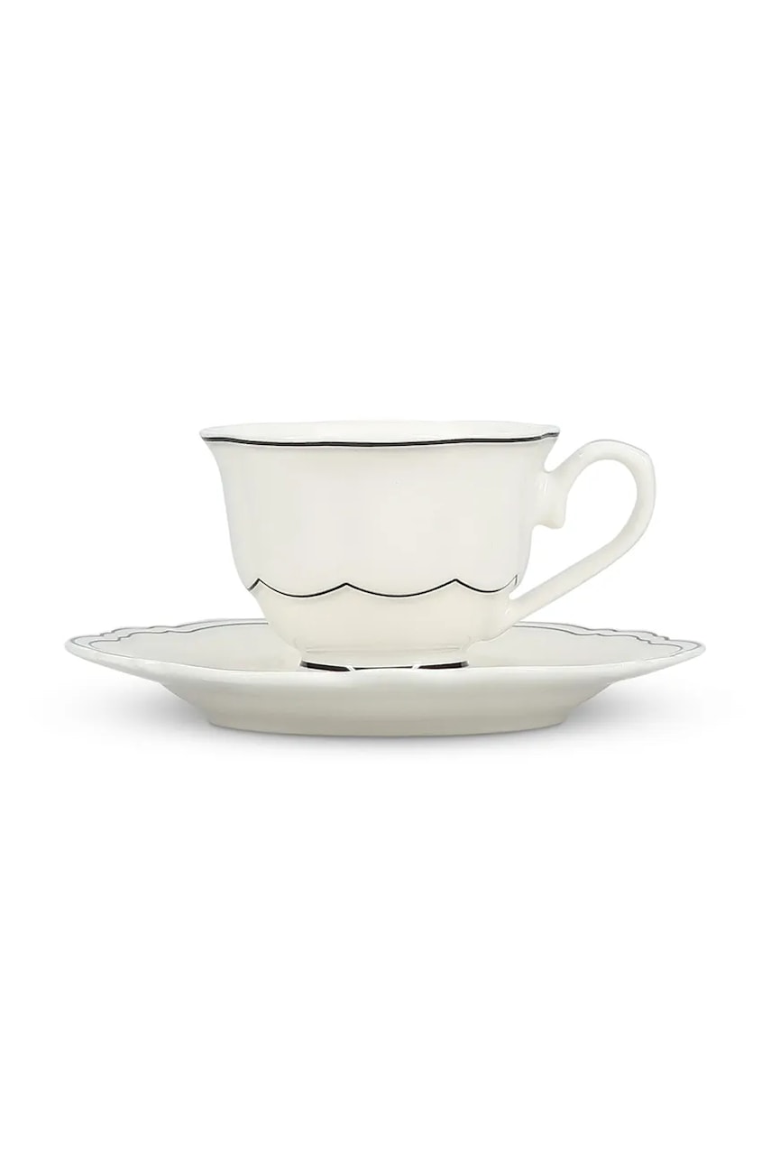 S|P Collection sada šálok s podstavcom z glazovaného porcelánu 80 ml