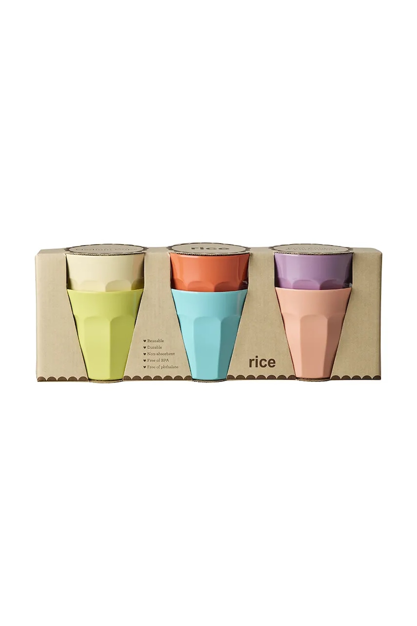 Rice σετ κούπες 13 x 9 x 33 cm