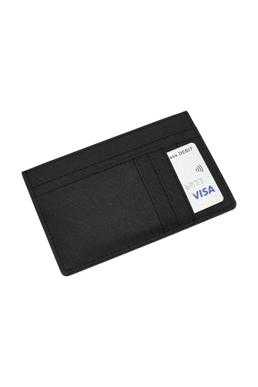 Stackers carcasa cardului culoarea negru, 0