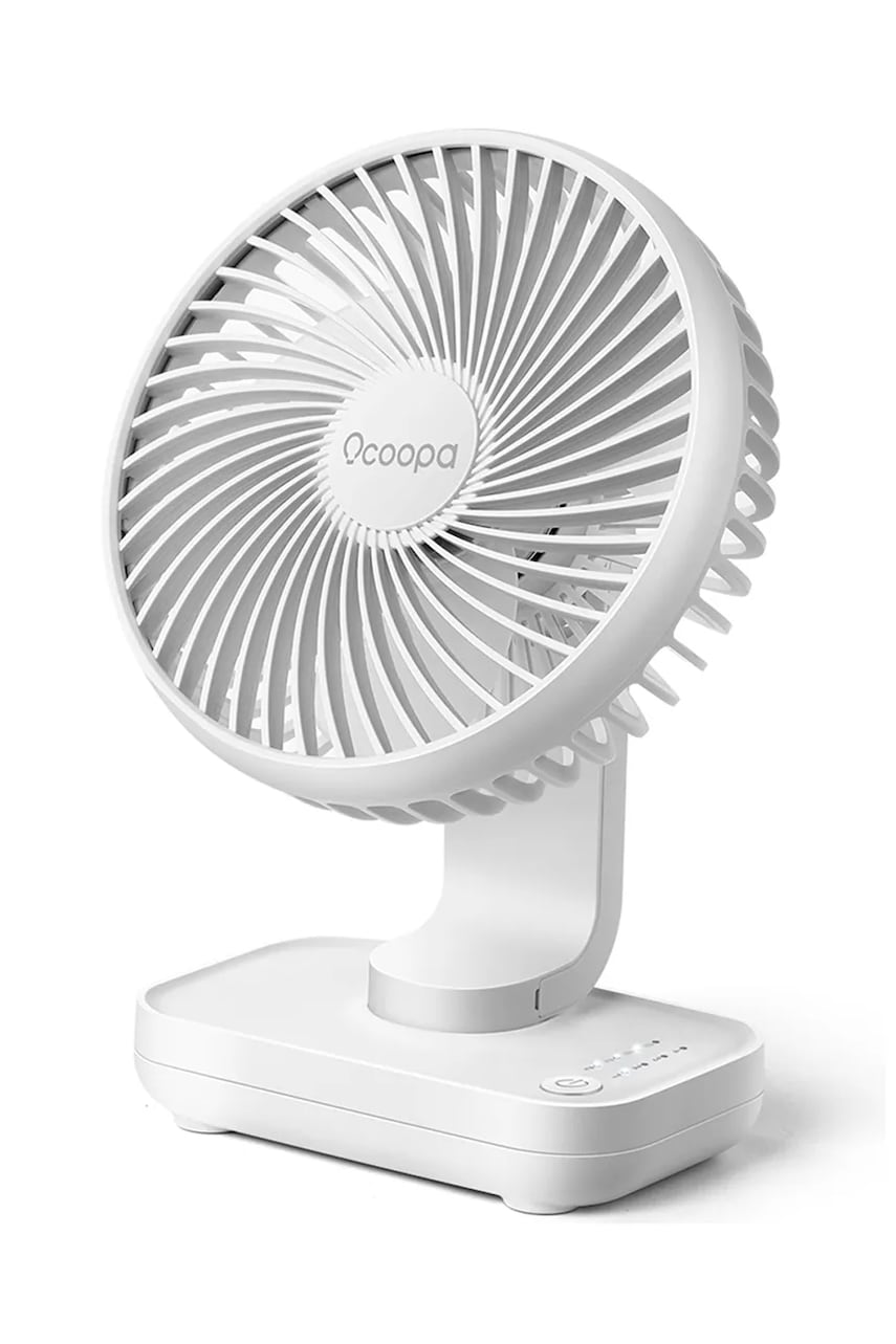 Levně Ventilátor Ocoopa D606 bílá barva