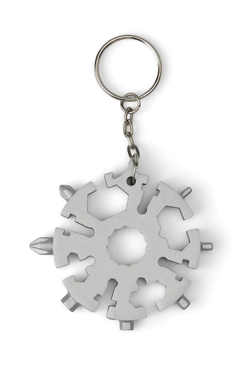 Gentlemen\'s Hardware breloc multitool Snowflake Tool culoarea gri