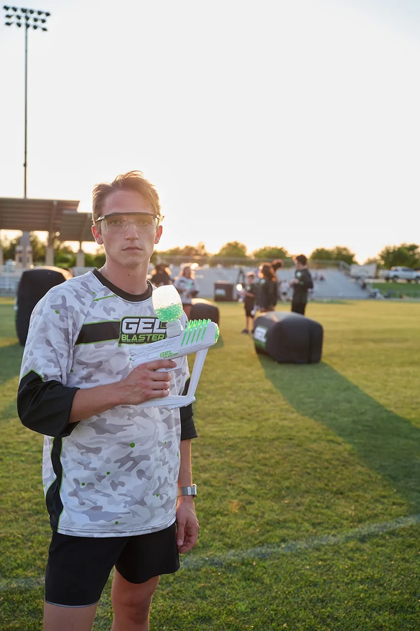 Πιστόλι με μπάλα τζελ Gel Blaster χρώμα: άσπρο φωτογραφία