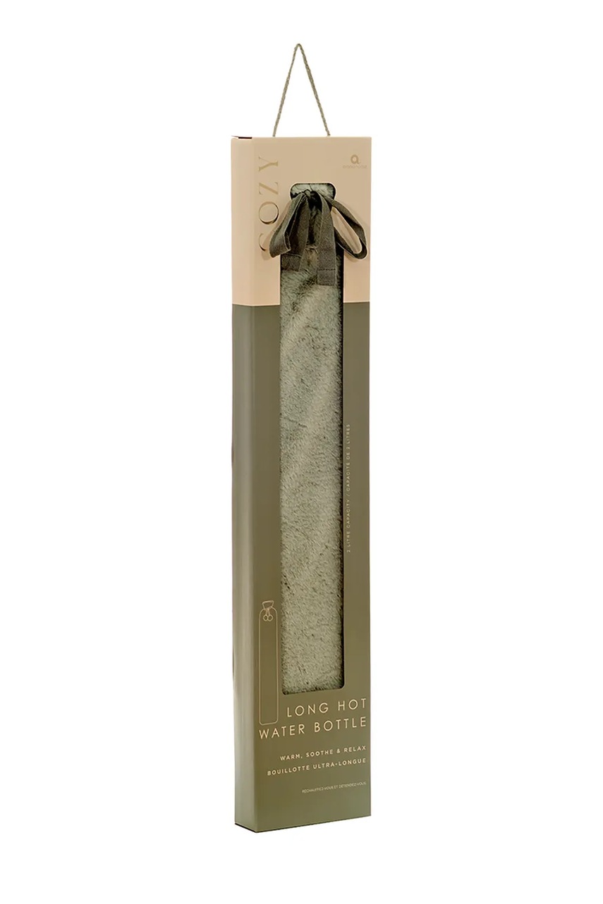Θερμοφόρα Aroma Home Long Hot Water Bottle 39 cm χρώμα: γκρι φωτογραφία