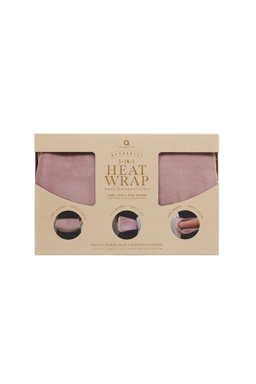 Θερμοφόρα Aroma Home 3 in 1 Heat Wrap χρώμα: ροζ φωτογραφία