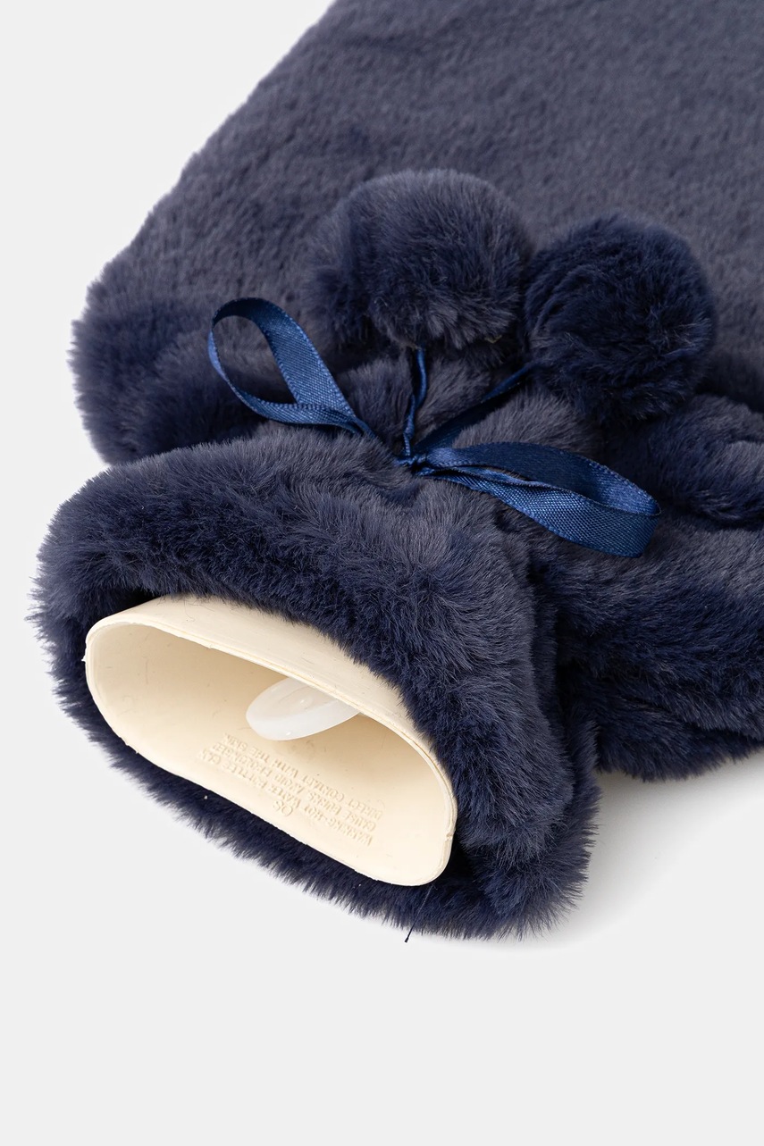 Грелка Aroma Home Faux Fur Hot Water Bottle цвет синий