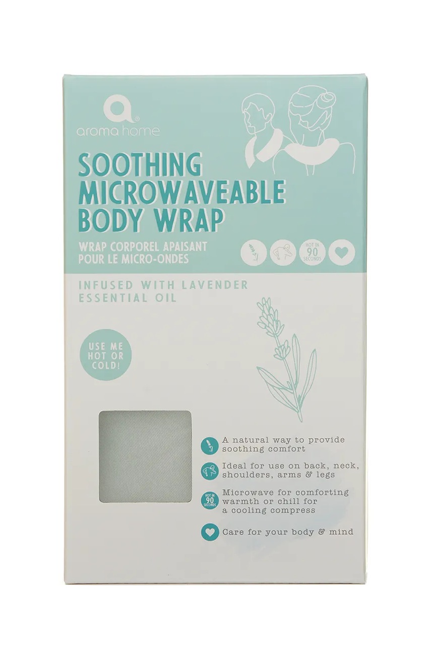 Θερμοφόρα Aroma Home Soothing Body Wrap χρώμα: πράσινο φωτογραφία