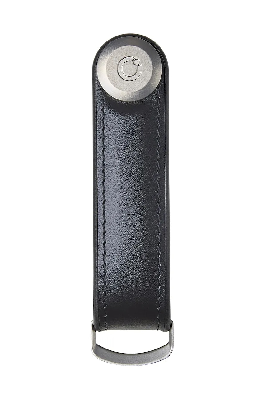 Levně Obal na klíče Orbitkey Hybrid Leather 8,5 cm černá barva