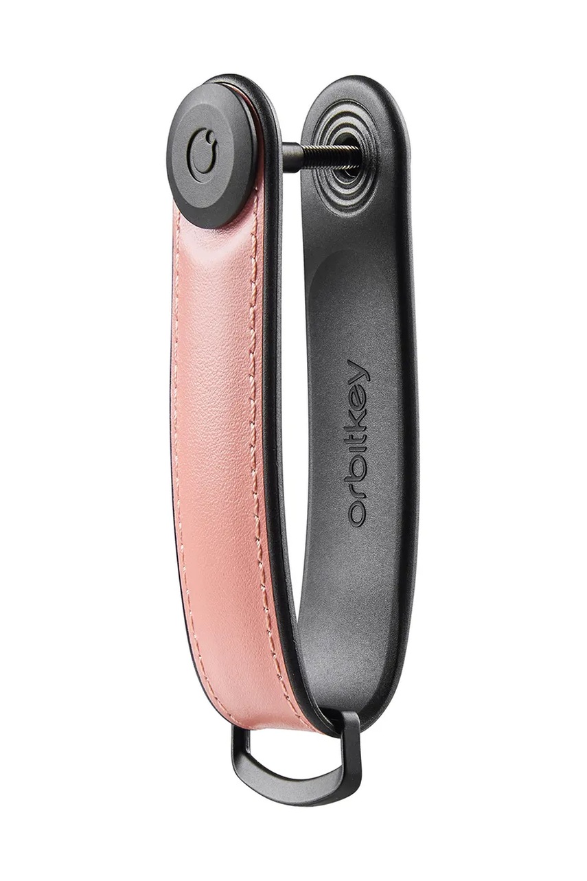 Θήκη για κλειδιά Orbitkey Hybrid Leather 8,5 cm χρώμα: ροζ φωτογραφία