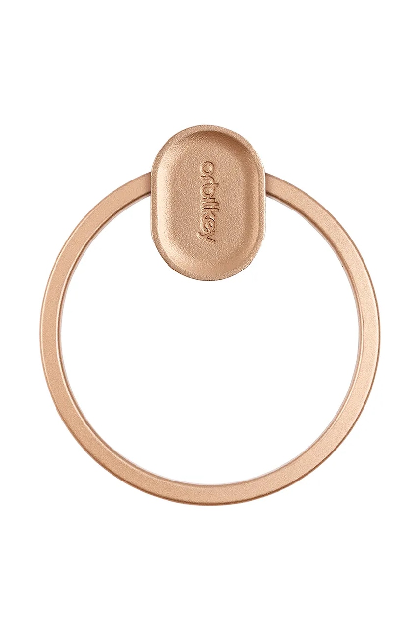 Orbitkey breloc Ring v2 3,25 cm culoarea portocaliu