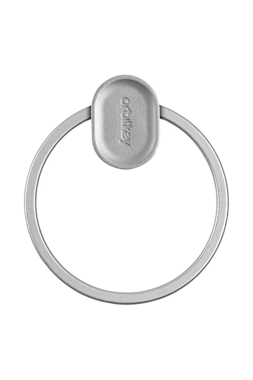 Orbitkey breloc Ring v2 culoare gri Orbitkey breloc Ring v2 culoare gri
