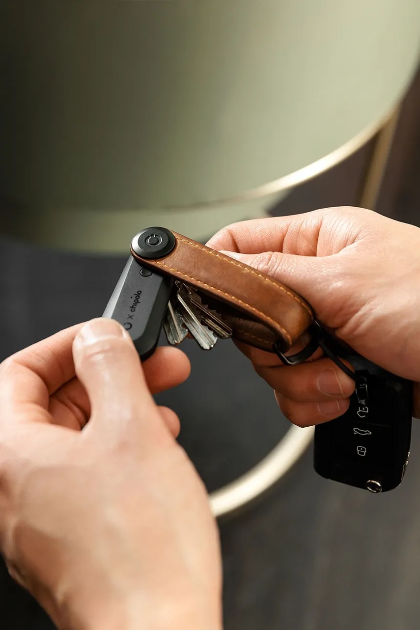 Μπρελόκ εντοπισμού bluetooth Orbitkey x Chipolo 6,5 x 2,5 cm χρώμα: μαύρο φωτογραφία