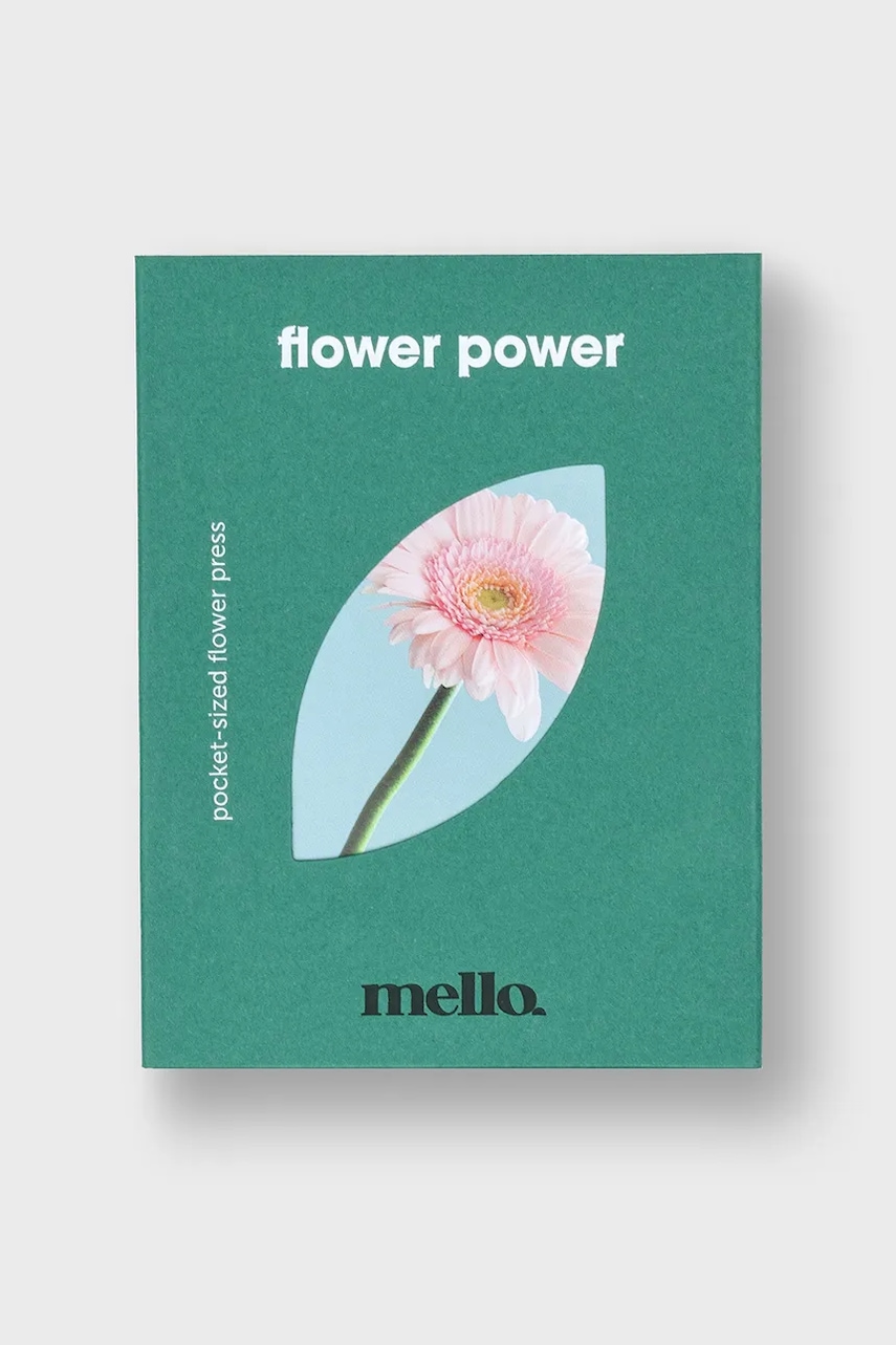 Levně Lis na květiny Luckies of London Flower Power 8,5 x 3 x 12 cm. tyrkysová barva