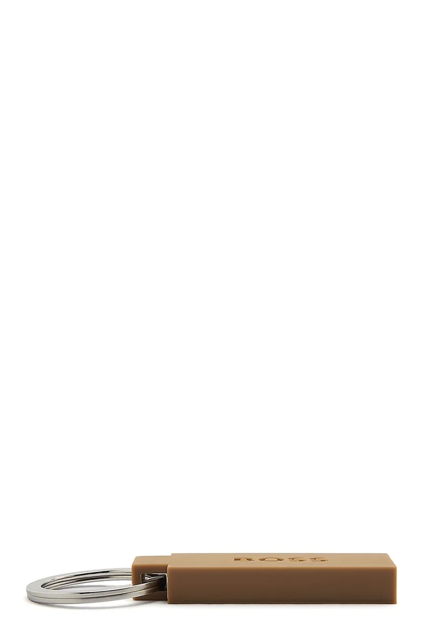 Μπρελόκ BOSS Edge Iconic Camel χρώμα: καφέ φωτογραφία