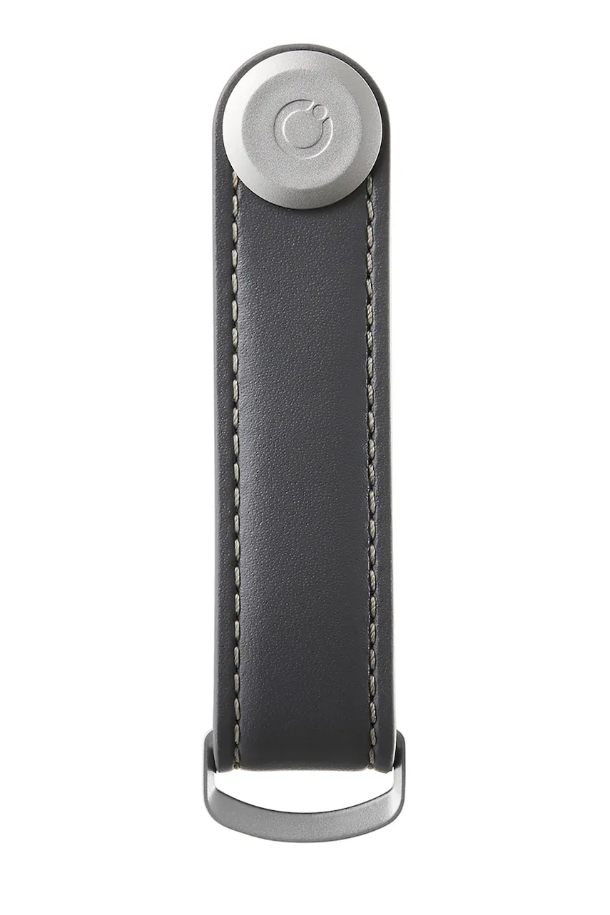 Orbitkey husă pentru chei Leather 8,5 cm culoarea gri