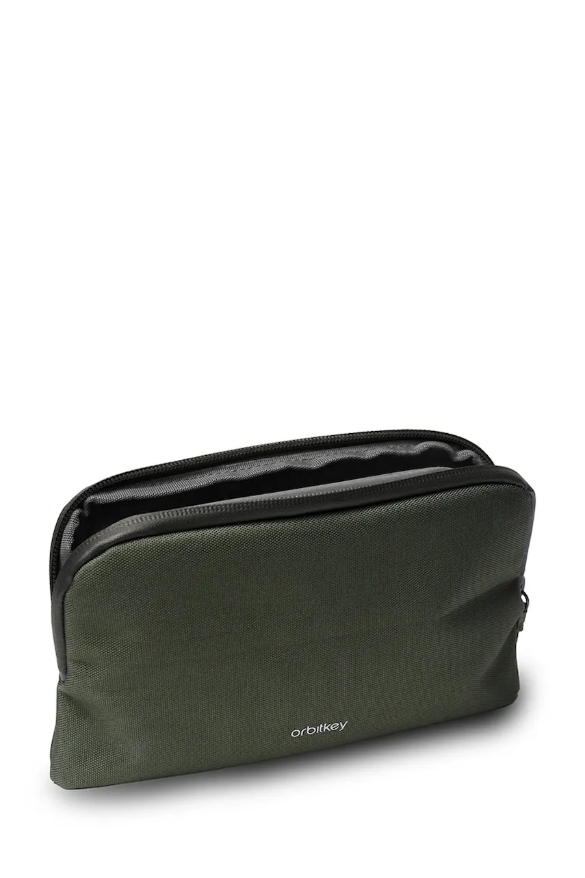 Orbitkey organizator de birou portabil Desk Pouch 22 x 12 x 5 cm culoarea verde