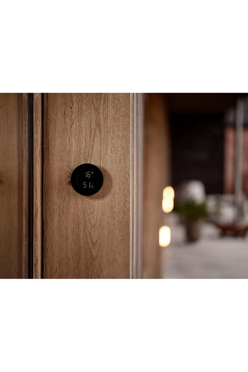 Αισθητήρας θερμοκρασίας και υγρασίας Jacob Jensen Sensor Climate 11,5 x 5 cm χρώμα: μαύρο φωτογραφία