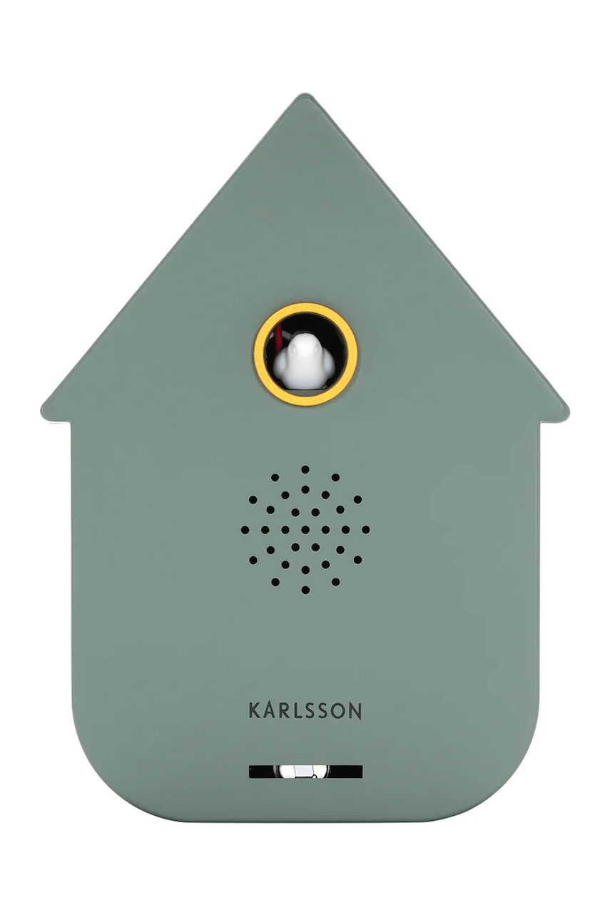 Karlsson ceas de perete cu cuc Modern Cuckoo 11,5 x 7,5 cm