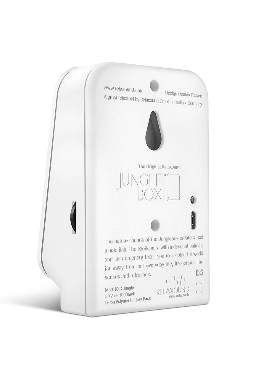 Σπίτι με χαλαρωτικούς ήχους της φύσης Relaxound Junglebox 13 × 16 × 6 cm φωτογραφία