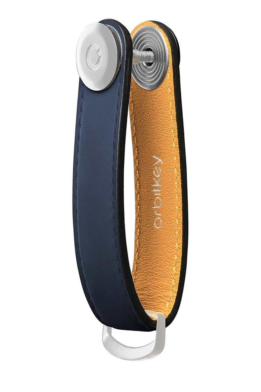 Δερμάτινη θήκη για κλειδιά Orbitkey Matte Leather 8,6 x 2,2 cm φωτογραφία