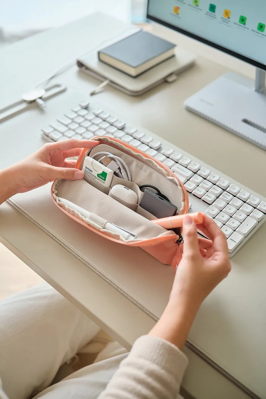 Orbitkey οργανωτής γραφείου ταξιδιού από υφασμάτινο υλικό φωτογραφία