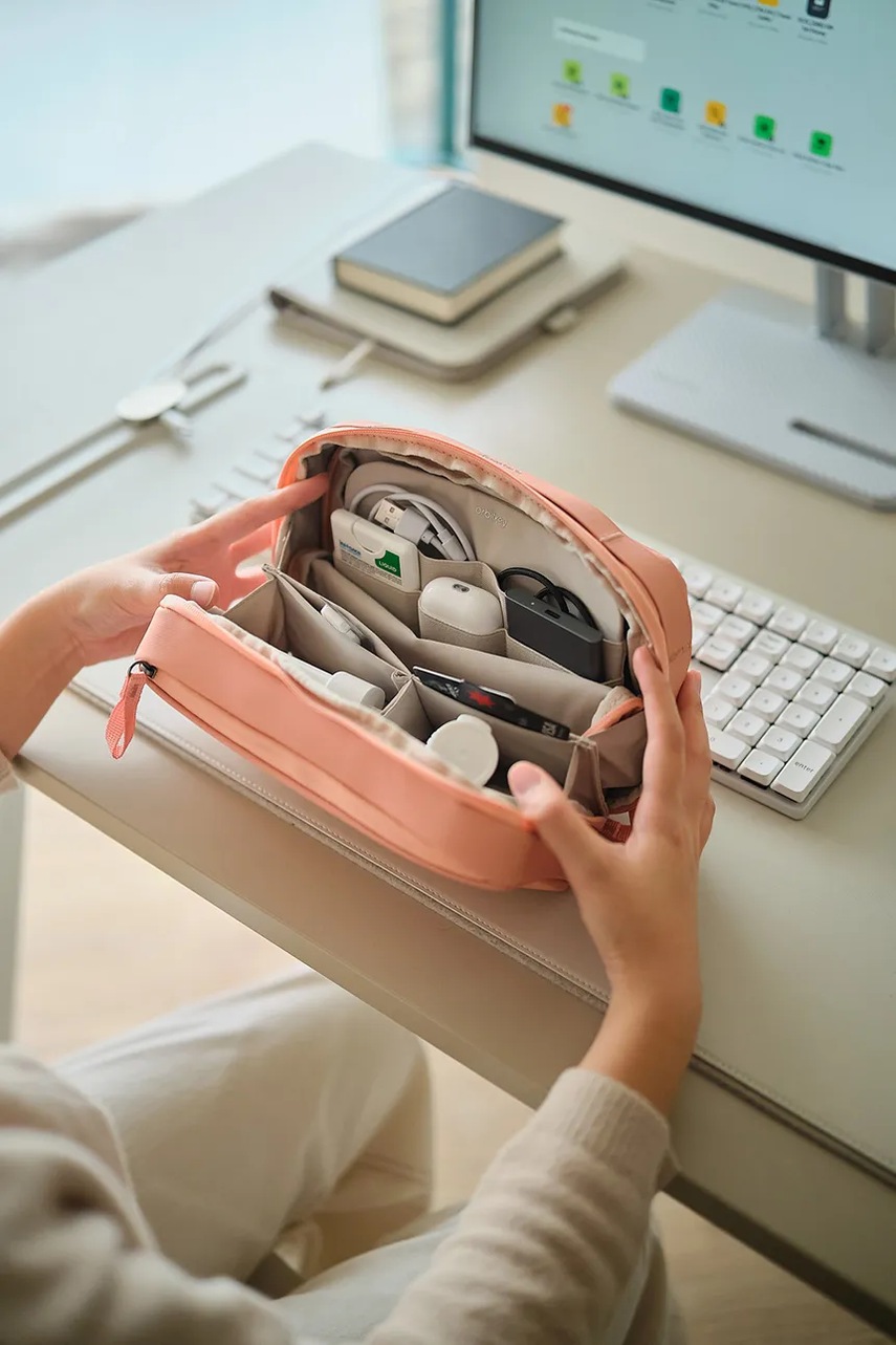 Orbitkey οργανωτής γραφείου ταξιδιού από υφασμάτινο υλικό φωτογραφία