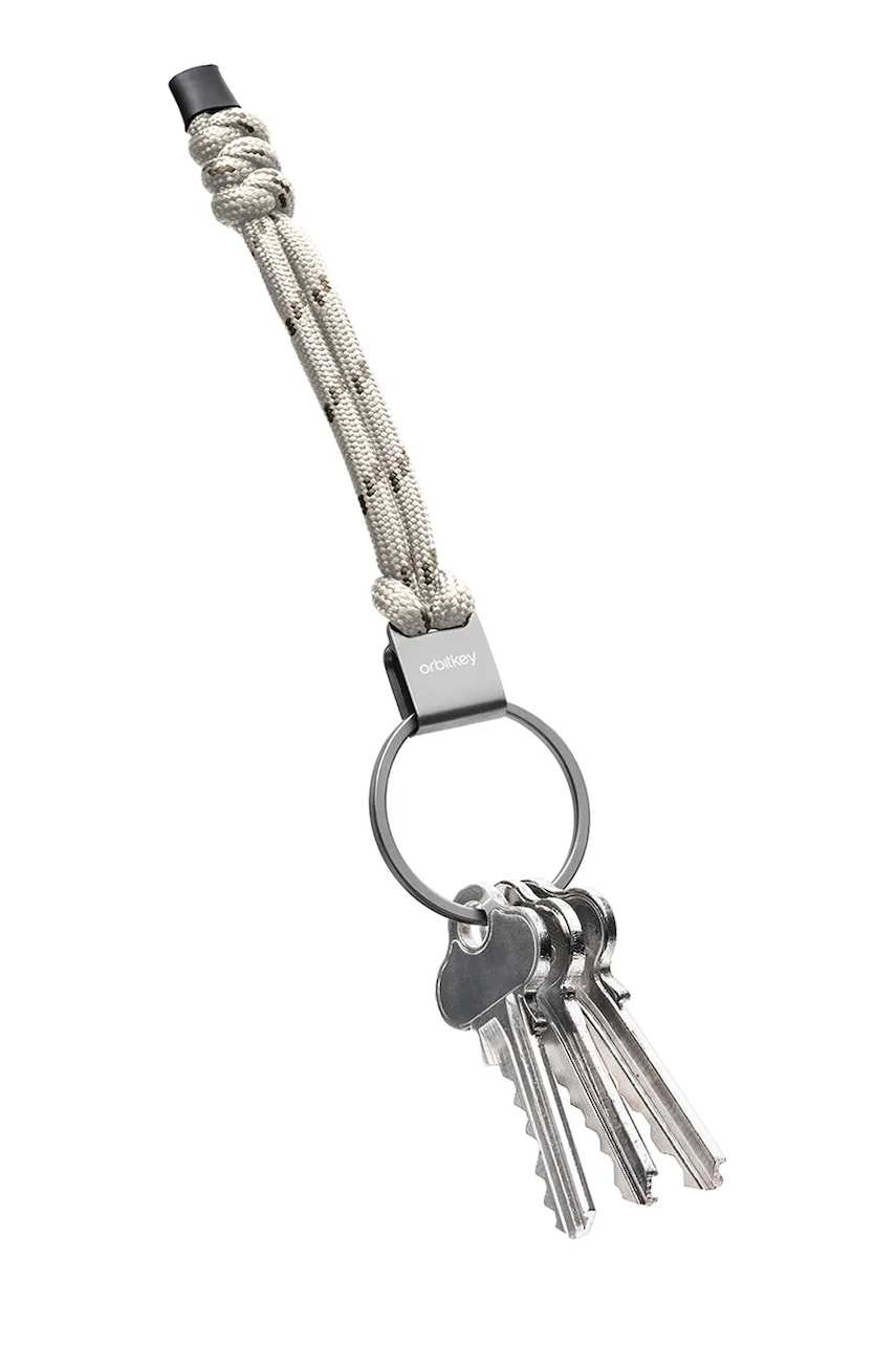Orbitkey μπρελόκ από πλαστικό 13,5 x 3,2 x 1,1 cm PUL1.STO.111 γκρί ONE SIZE
