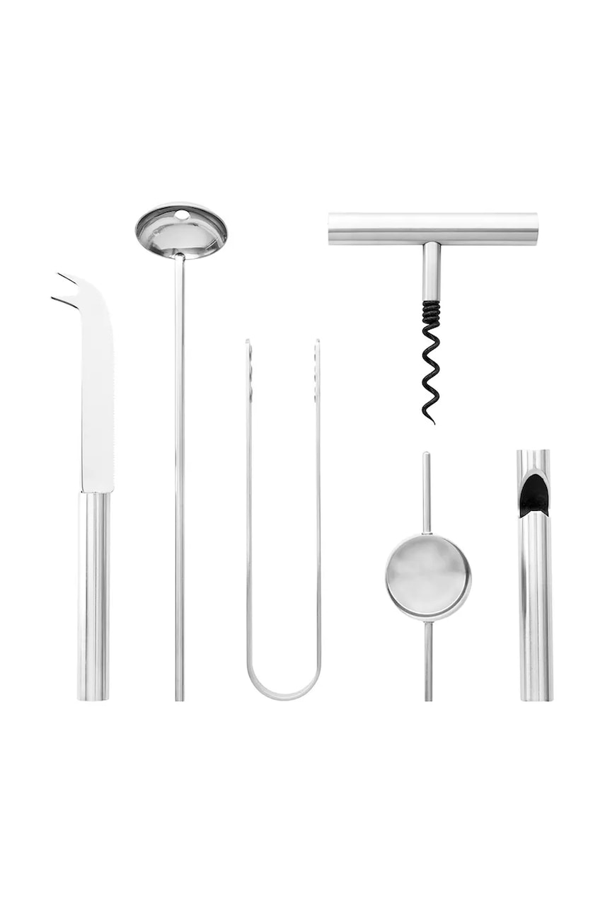 Stelton set de barman Original 6-pack culoarea gri Stelton set de barman Original 6-pack culoarea gri