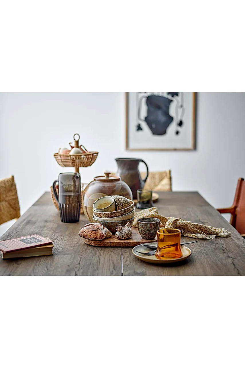 Αλατιέρα και πιπεριέρα Bloomingville Chicky χρώμα: καφέ φωτογραφία