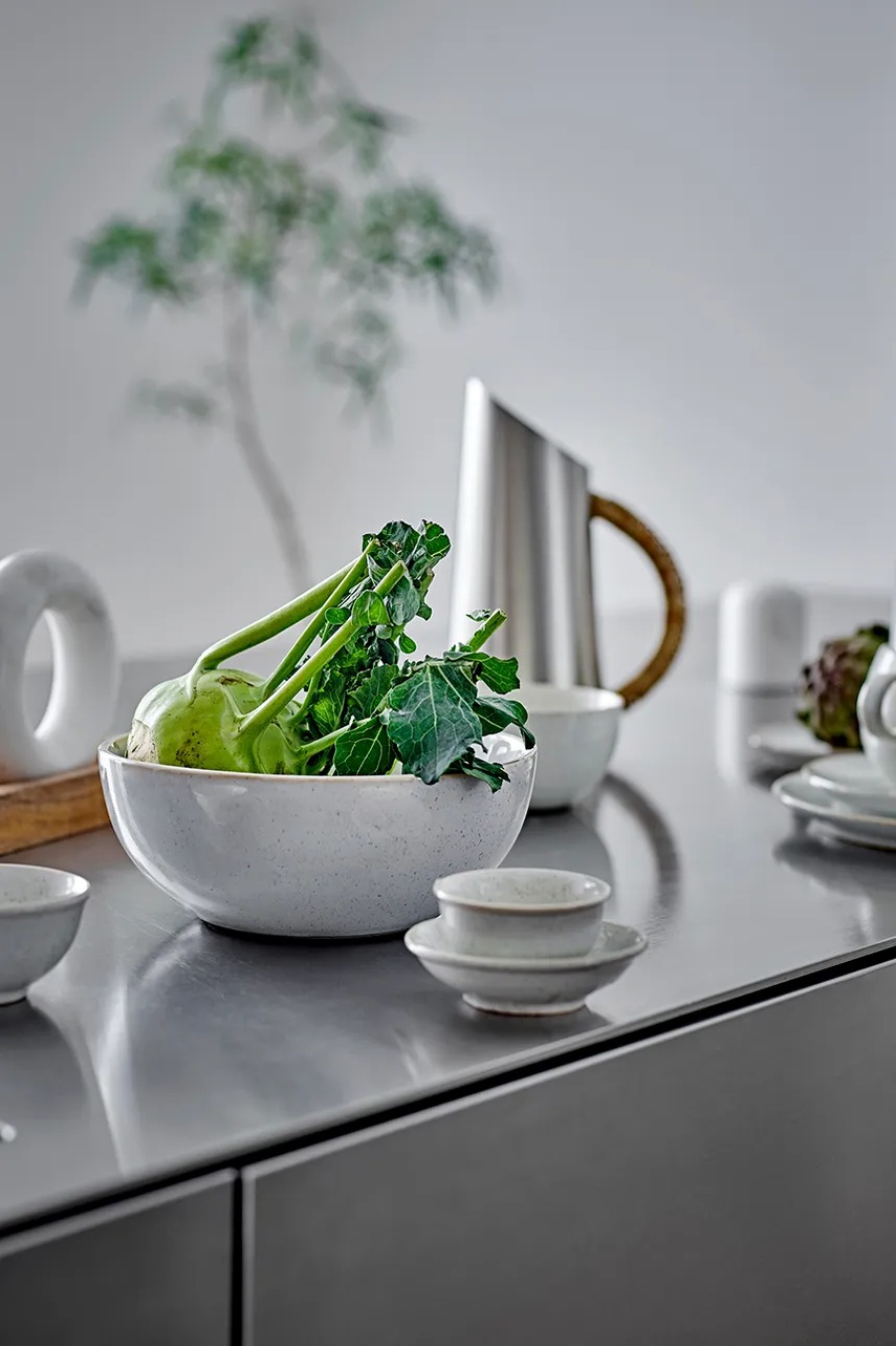 Γουδί με γουδοχέρι Bloomingville Manuella 28 x 17 x 7 cm χρώμα: πολύχρωμο φωτογραφία