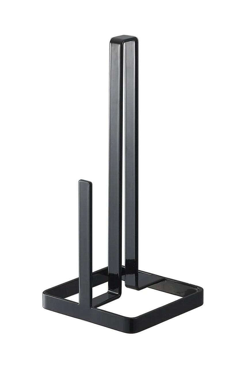 Yamazaki suport pentru prosoape de bucătărie Tower culoarea negru