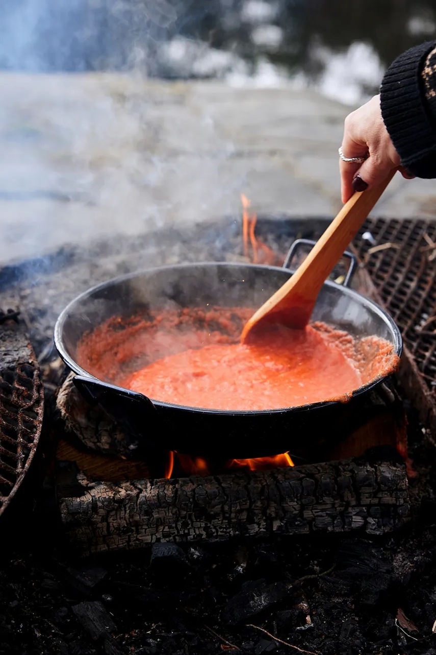 Τηγάνι με δύο λαβές Sagaform Doris χρώμα: μαύρο φωτογραφία