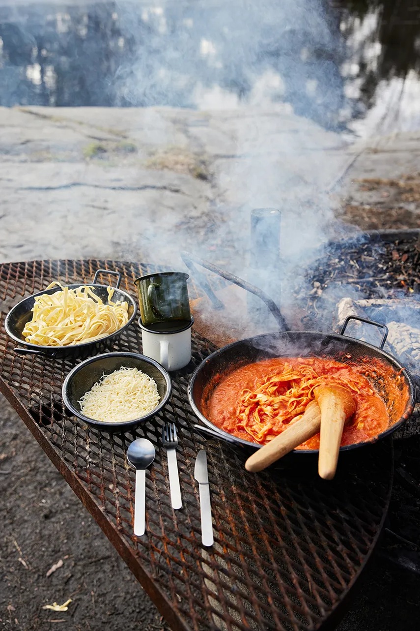 Τηγάνι με δύο λαβές Sagaform Doris χρώμα: μαύρο φωτογραφία