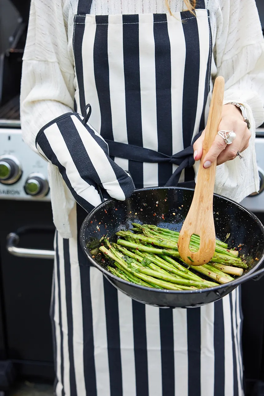 Τηγάνι με δύο λαβές Sagaform Doris χρώμα: μαύρο φωτογραφία