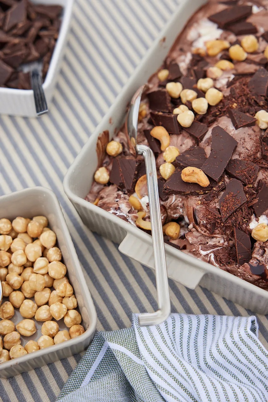 Πυρίμαχο πιάτο Sagaform Flora 2-pack χρώμα: άσπρο φωτογραφία