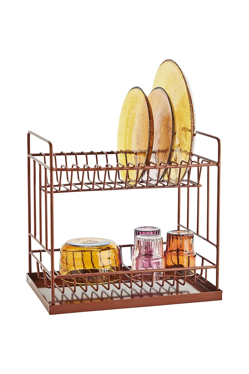 Сушилка для посуды Madam Stoltz 35 x 25 x 335 cm цвет красный Сушилка для посуды Madam Stoltz 35 x 25 x 335 cm цвет красный