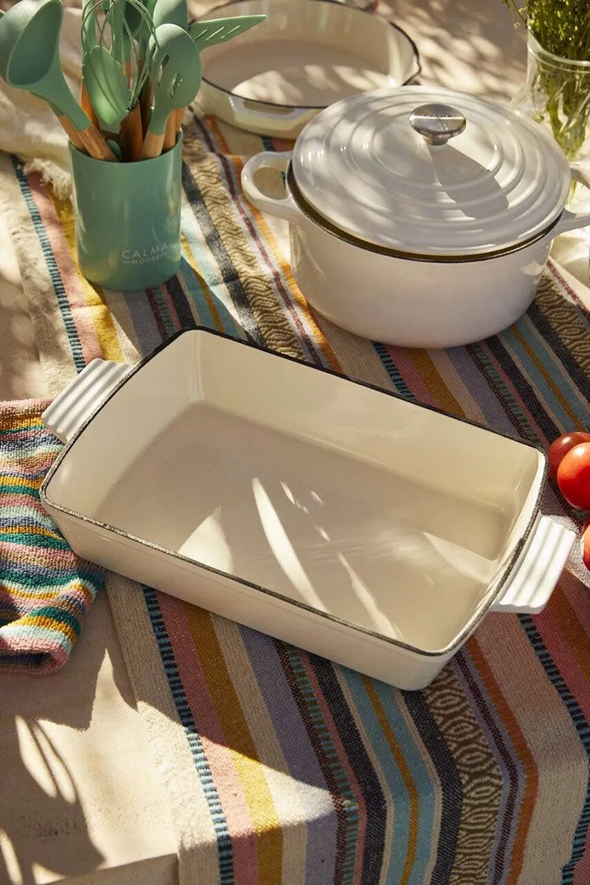 Calma House vas rezistent la căldură Nonna culoarea alb