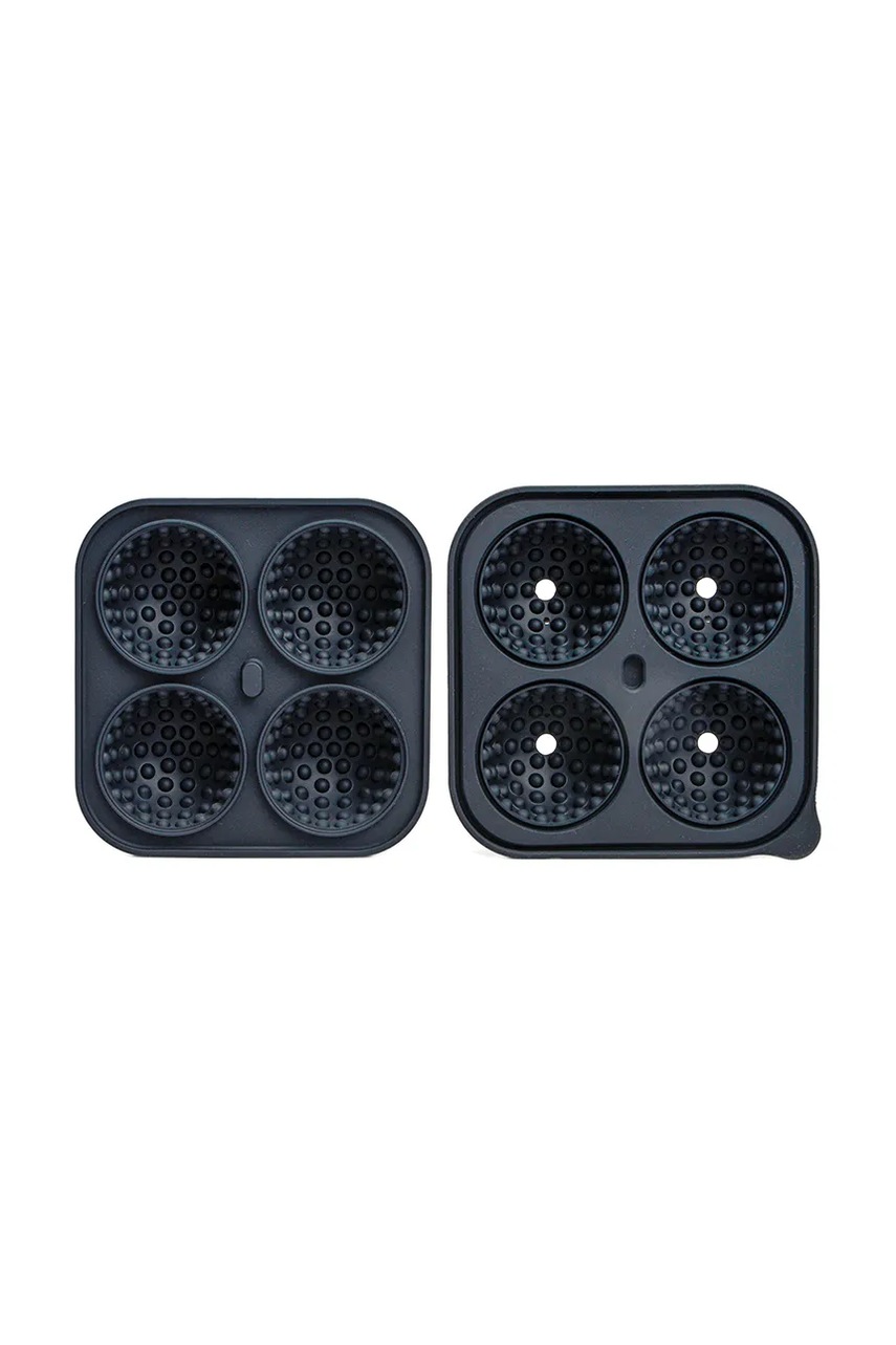 Формочка для кубиков льда Gentlemens Hardware Golf Ball Ice Mould цвет чёрный