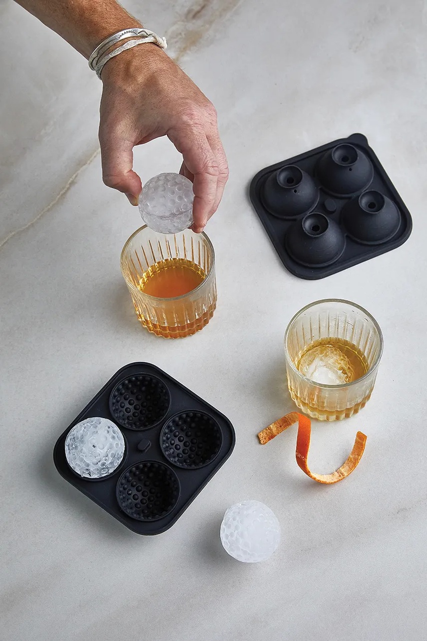 Παγοθήκη Gentlemen's Hardware Golf Ball Ice Mould χρώμα: μαύρο φωτογραφία