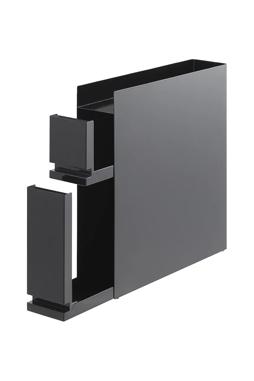 Yamazaki dulap pentru condimente Tower 2 culoarea negru