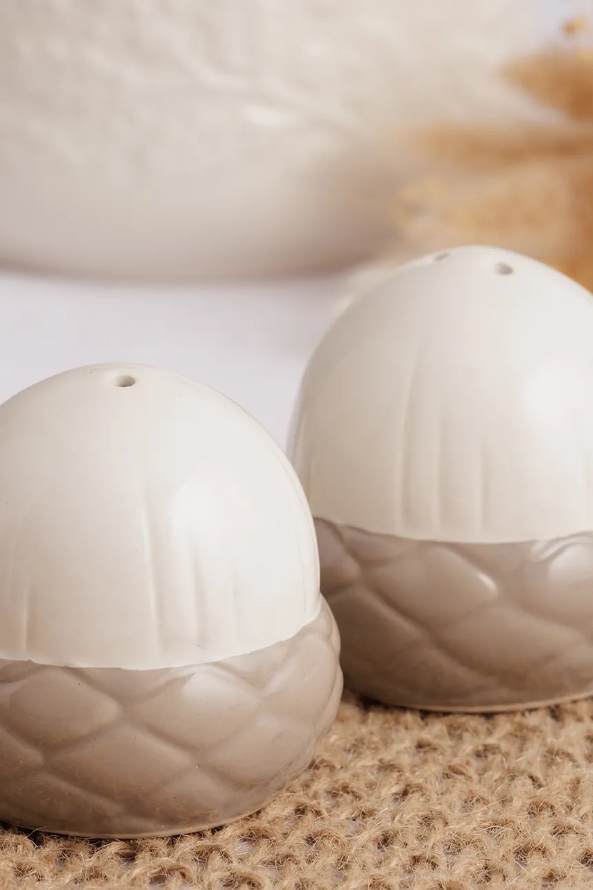 Αλατιέρα και πιπεριέρα Price & Kensington χρώμα: άσπρο φωτογραφία