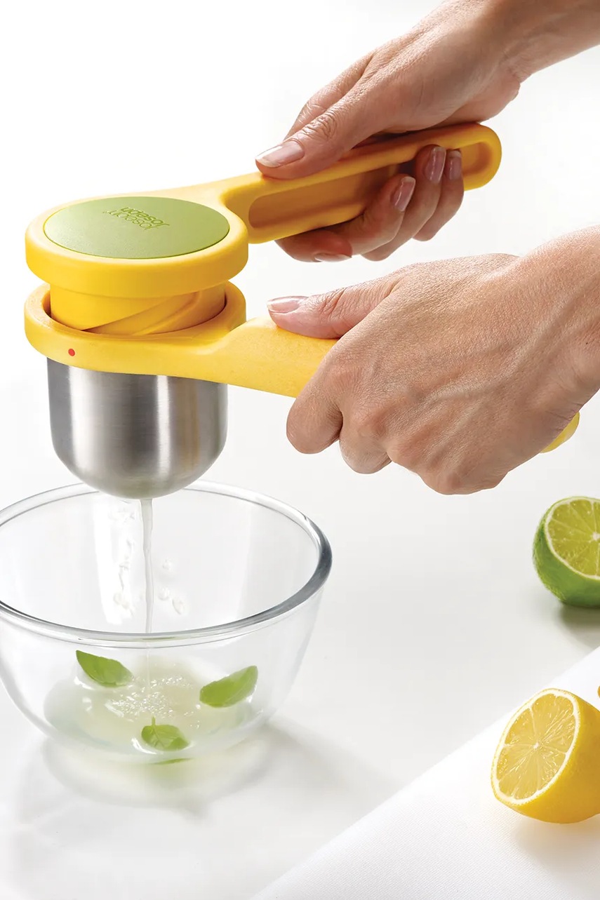 Πρέσα εσπεριδοειδών Joseph Joseph Helix χρώμα: κίτρινο φωτογραφία