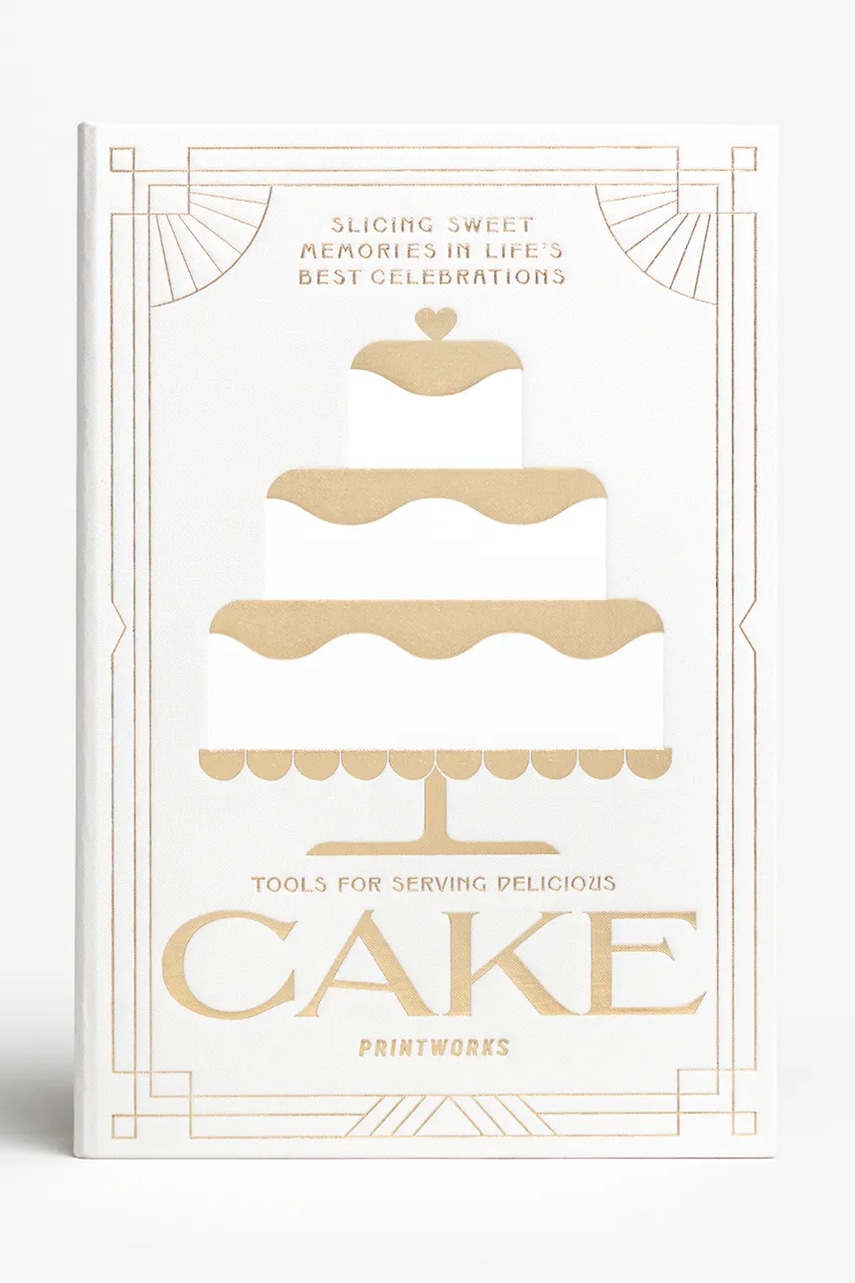 Printworks set de tacâmuri pentru tort The Essentials 9-pack culoare albă