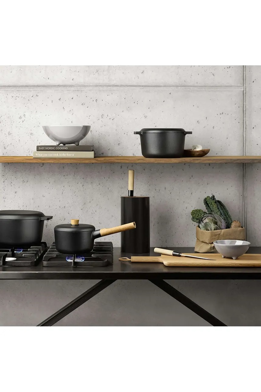 Eva Solo edény fedővel Nordic kitchen 3 L fekete termék 2. képe