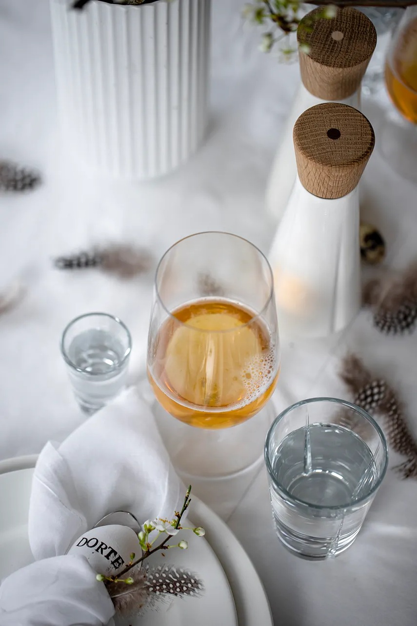 Μύλος αλατιού Rosendahl Salt mill 19 cm χρώμα: άσπρο φωτογραφία